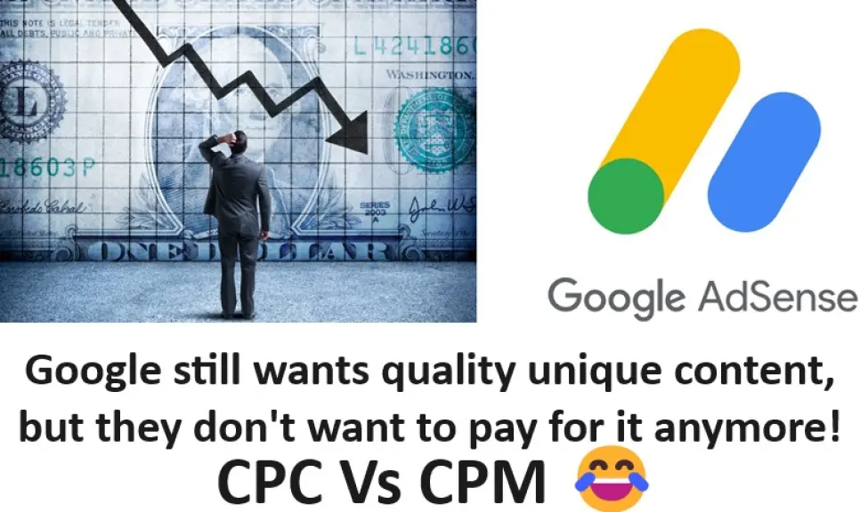 CPC to CPM by Google Adsense killed their publishers!