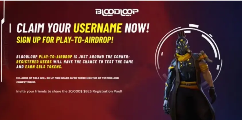 BloodLoop Airdrop Username