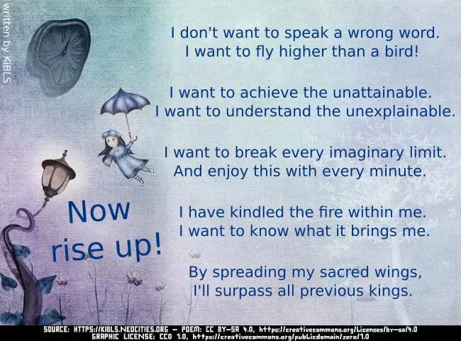 Now rise up!