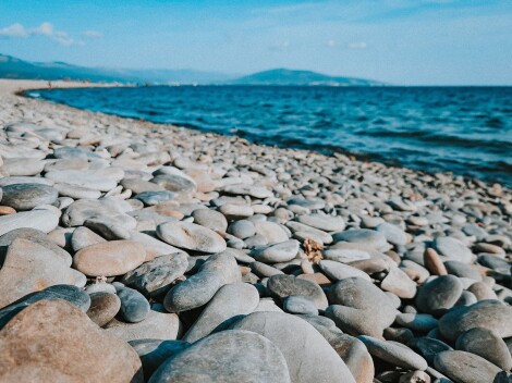 Swimmed in the sea