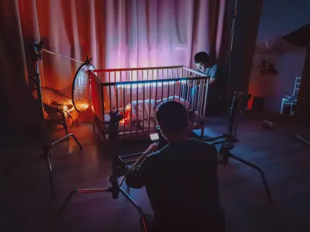 Shooting commercials