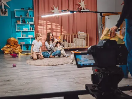 Shooting commercials
