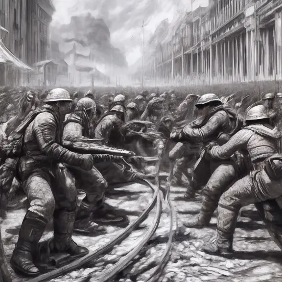 war