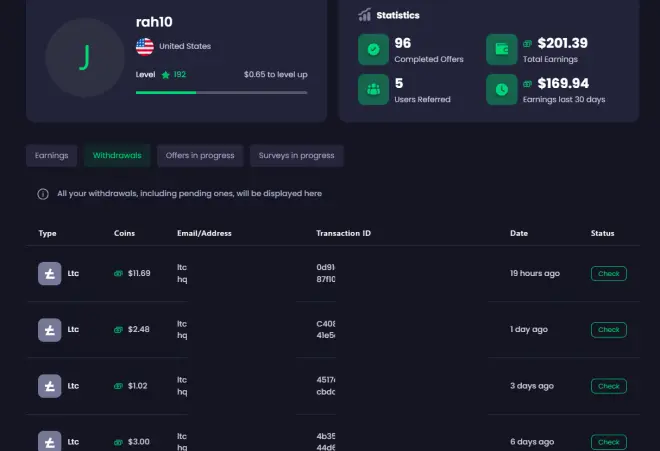 Payment Proof