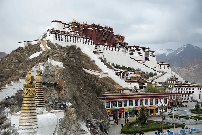 Potala, Tibet, China (1649)