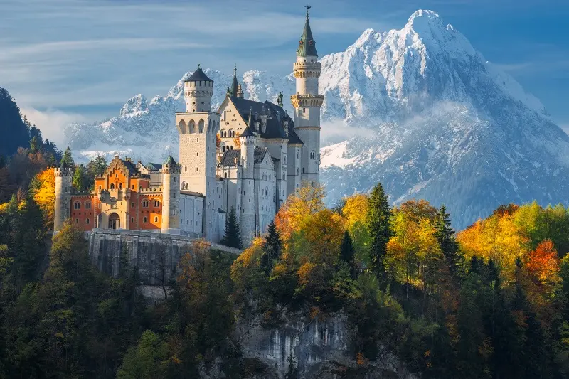 Neuschwanstein Castle, Germany (1868)