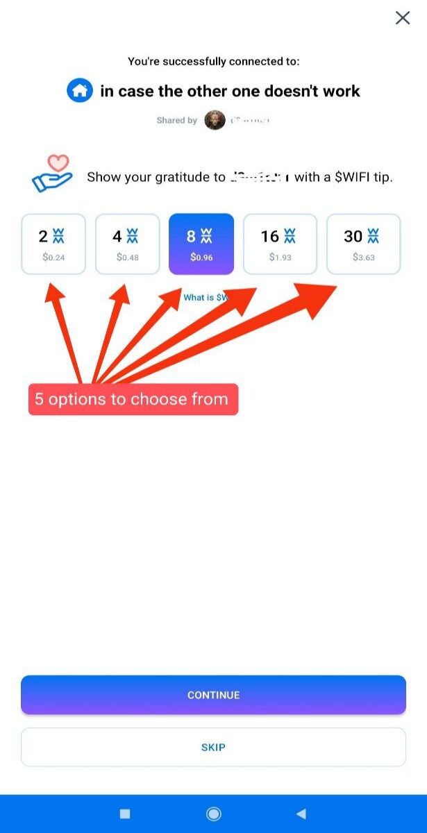 5 tipping options to choose from