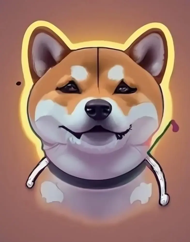 Shiba Inu Token by Along Tusk 2024