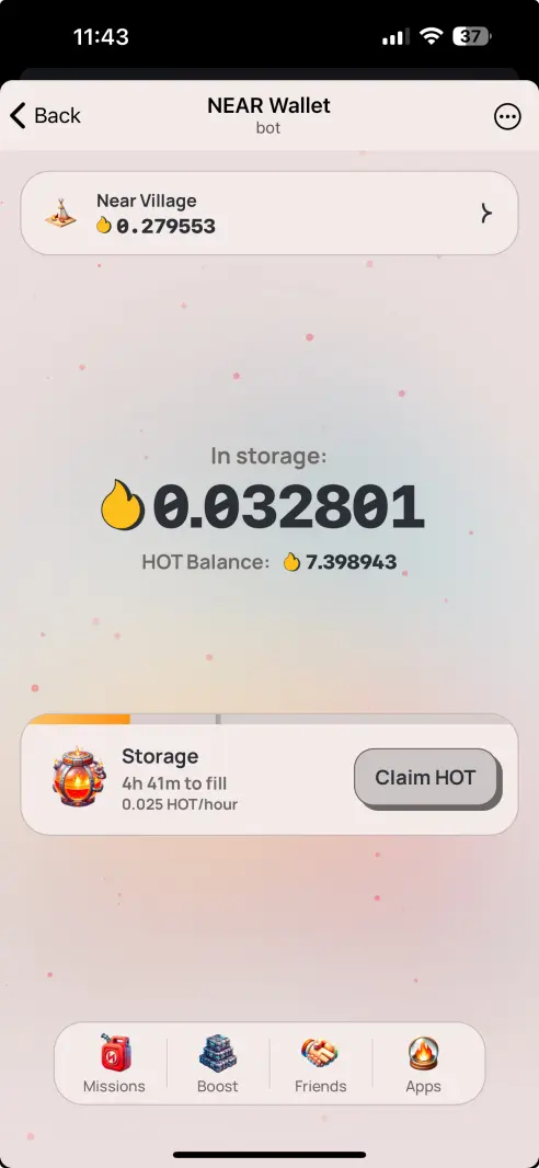 Earning free money with HOT