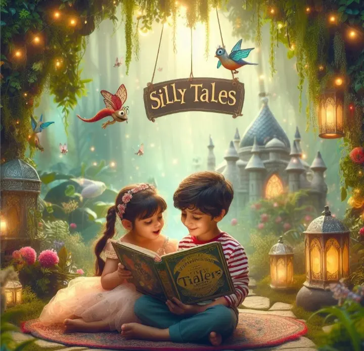Niños leyendo Cuentos Tontos