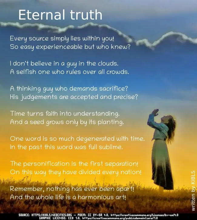 Eternal truth