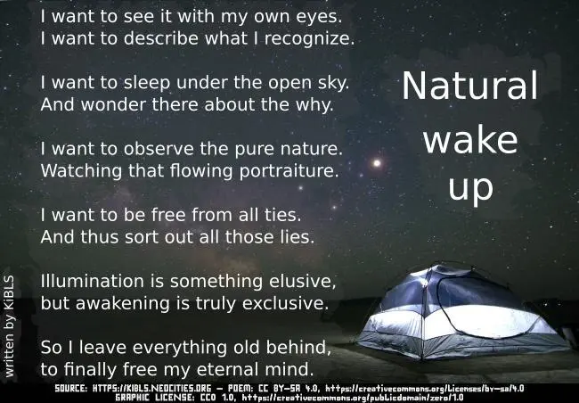 Natural wake up