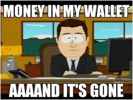 and it's gone southpark