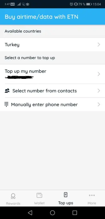 Top up