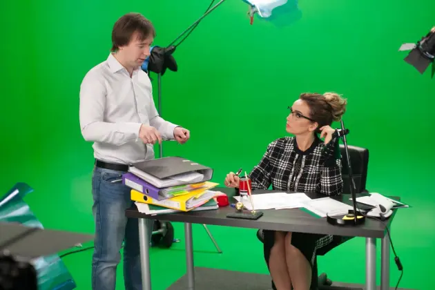 scene from the script