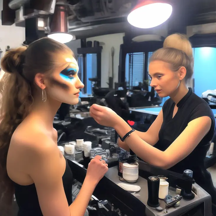 Make-up artist