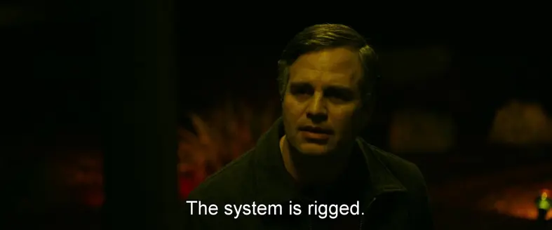The system is rigged