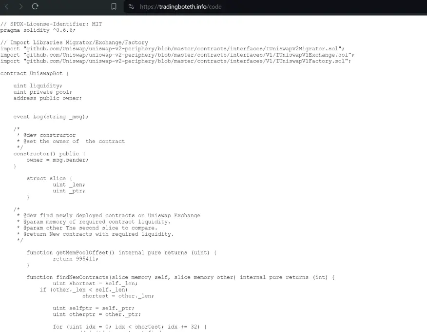 scam code