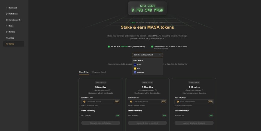 MASA Staking
