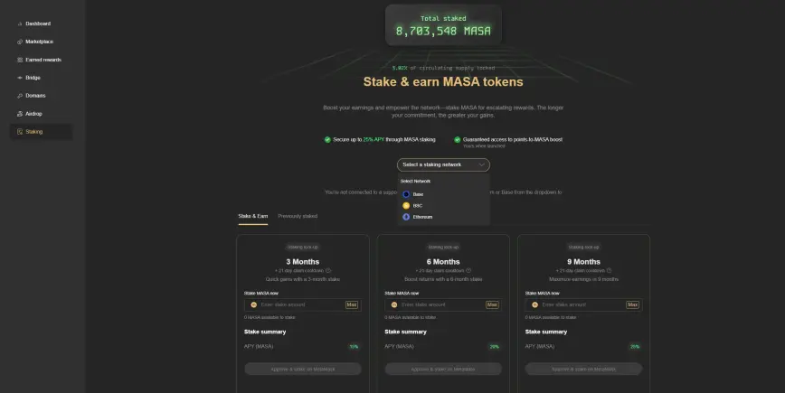 MASA Staking