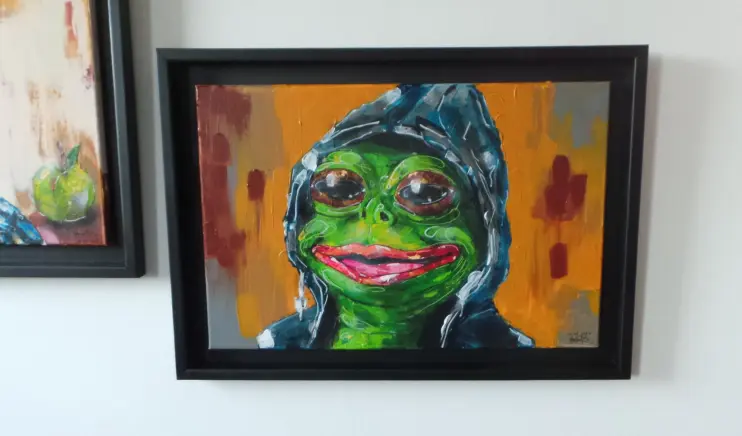 Pepe original painting