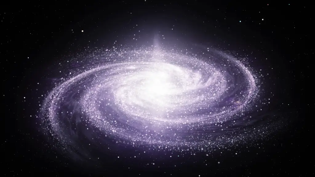 Spiraling Galaxy Milky Way 1 of billions
