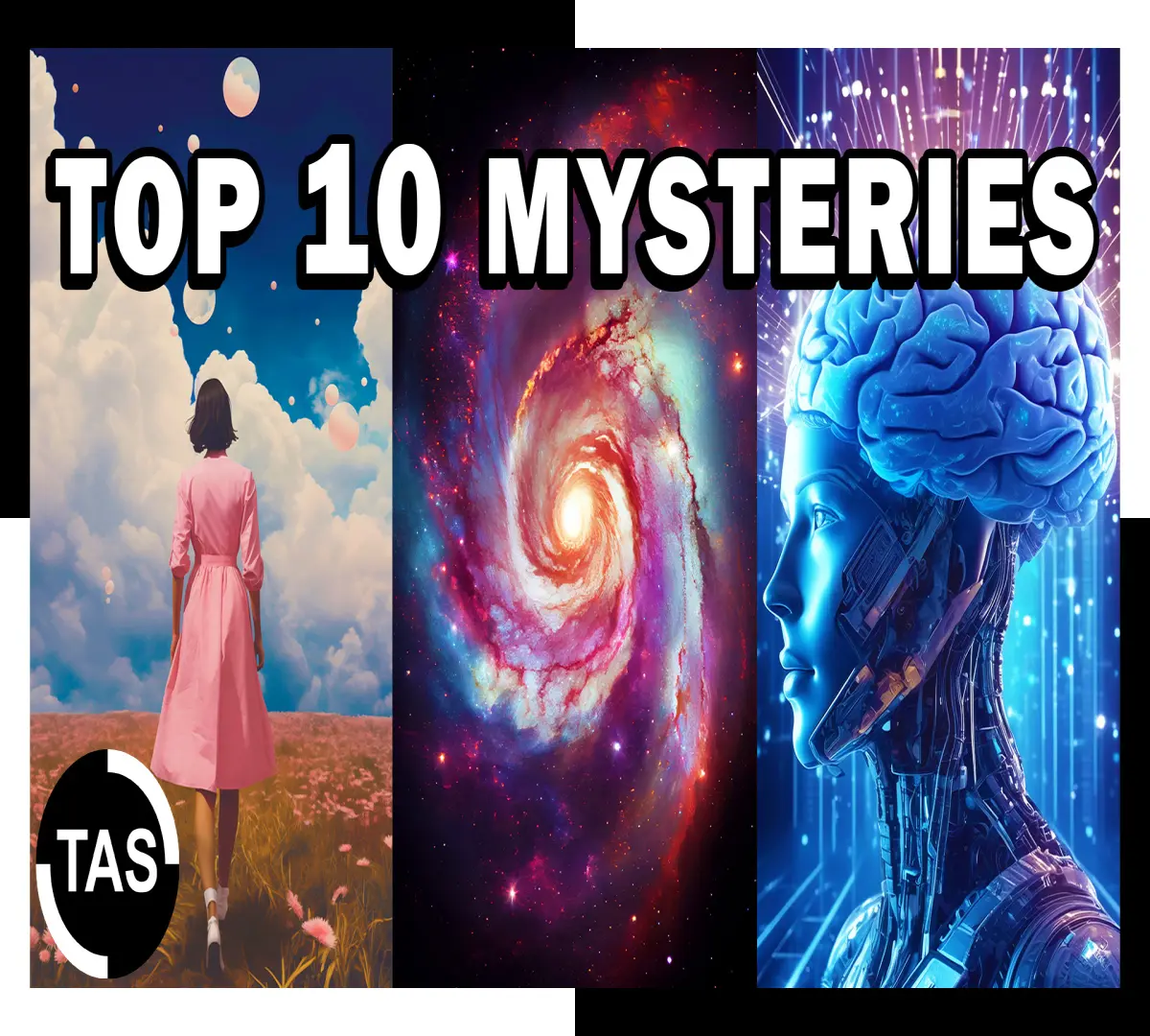 Top 10 Greatest Unanswered Questions (Video+Article)