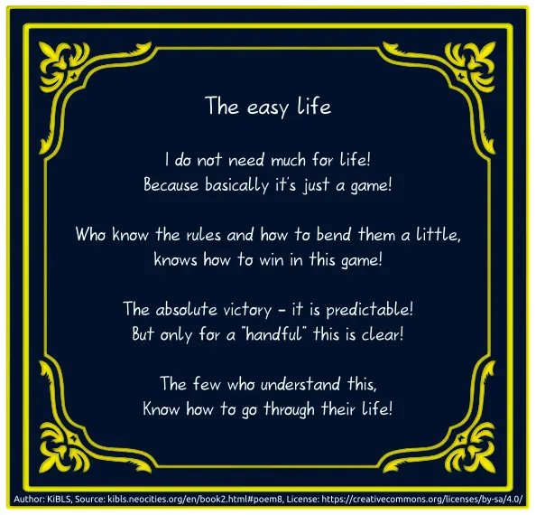 The easy life
