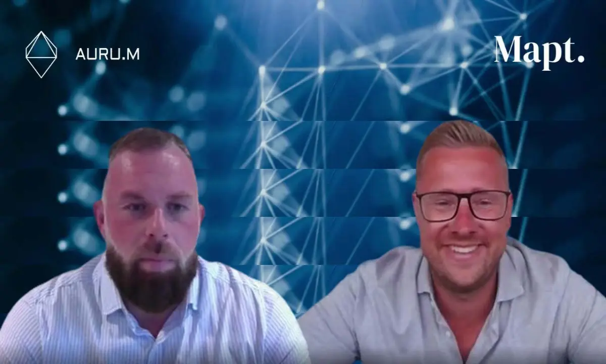 Phil Ryan and Oliver Moorhouse, co-founders of AURU.M during live call with Norm Bond