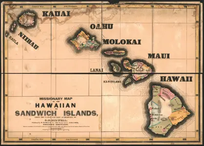 Sandwich Islands - Hawaii