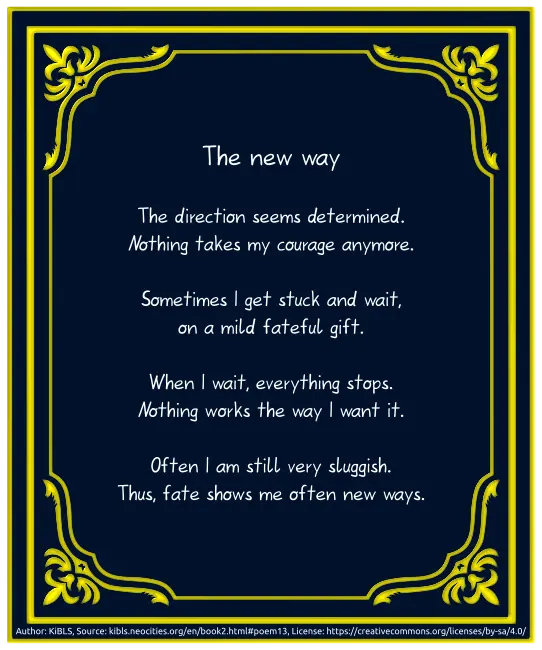 The new way