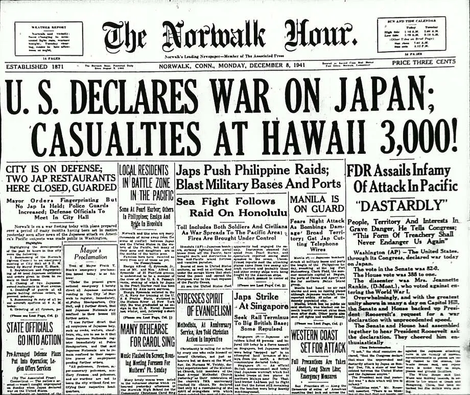 WW II: THE REAL REASON USA GOES TO WAR, Germans not mentioned