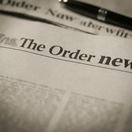 The Order News