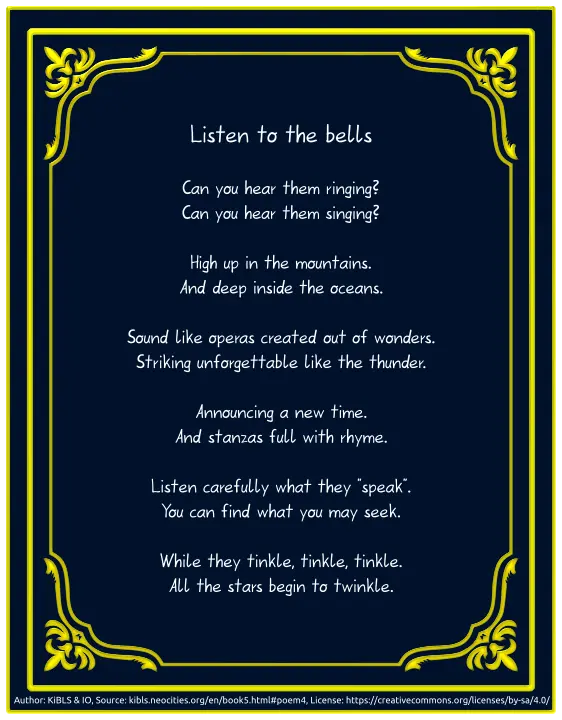 Listen to the bells
