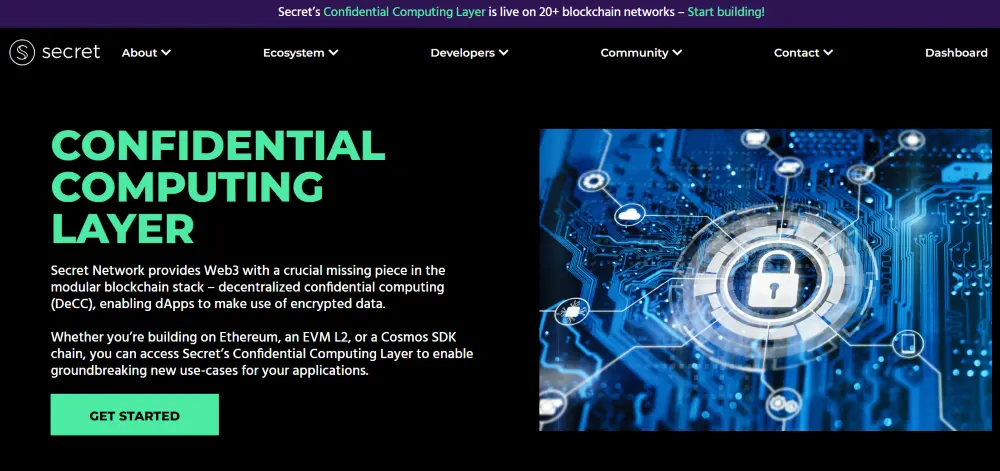 privacy blockchain secretnetwork