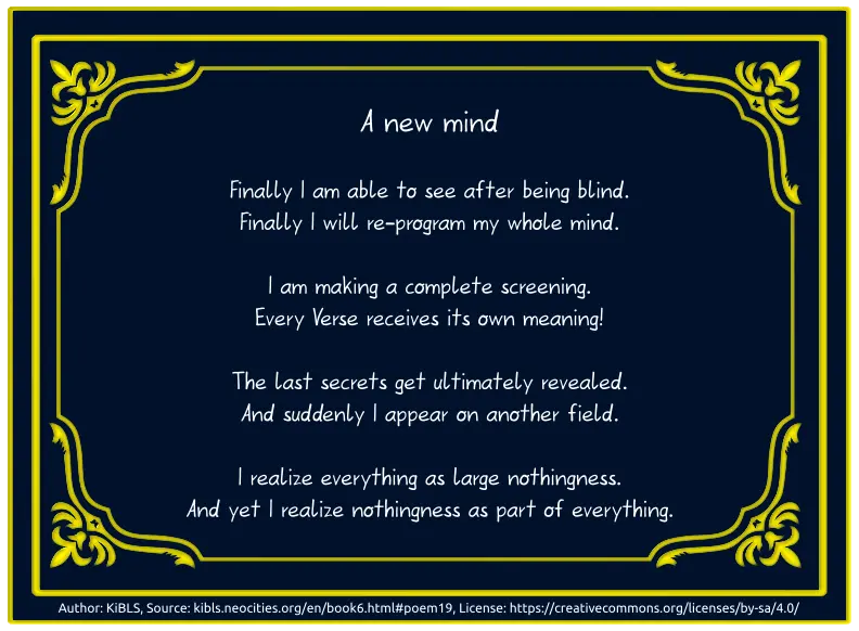 A new mind