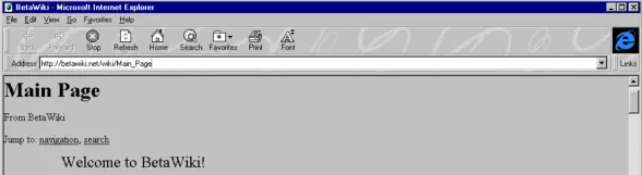 Internet Explorer 3