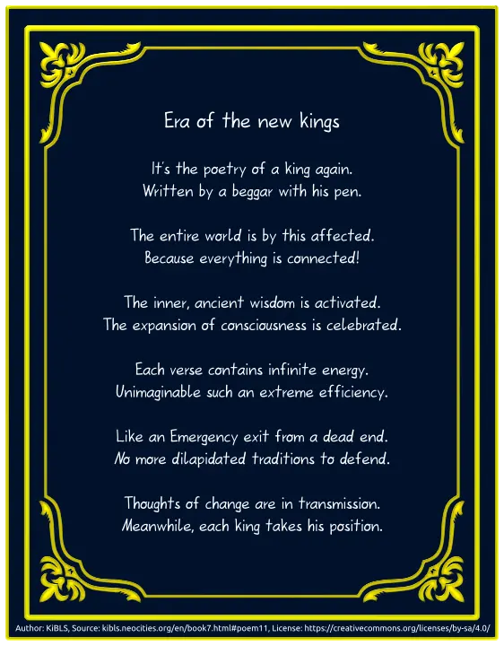 Era of the new kings