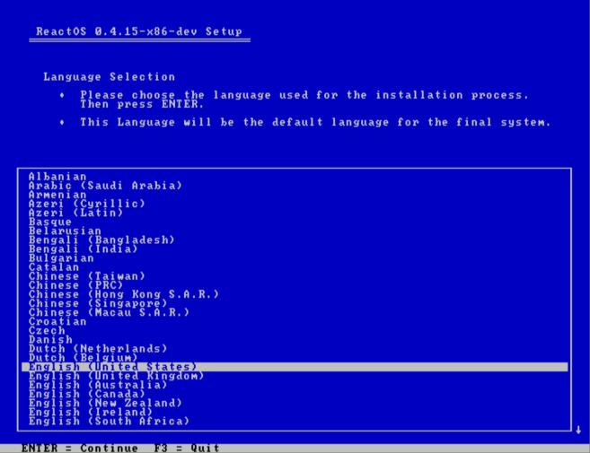 Instalando ReactOS en Virtualbox