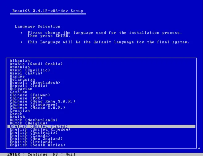 Instalando ReactOS en Virtualbox