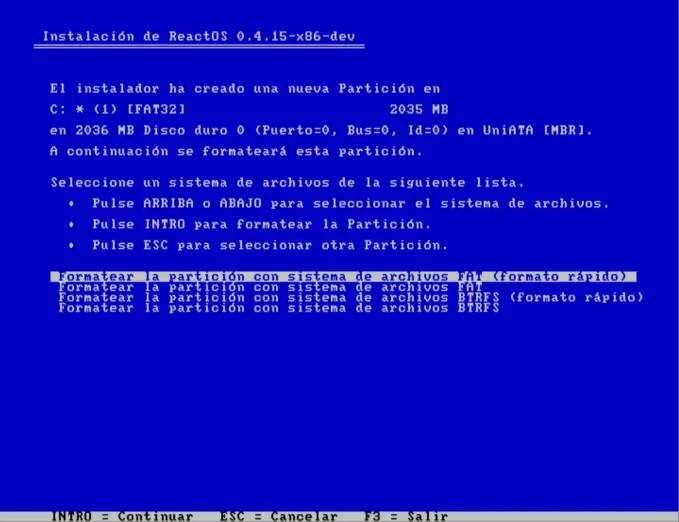 Instalando ReactOS en Virtualbox