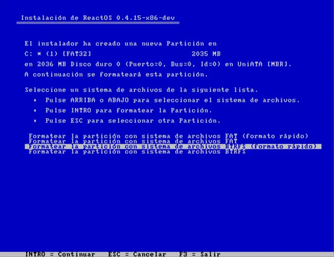 Instalando ReactOS en Virtualbox