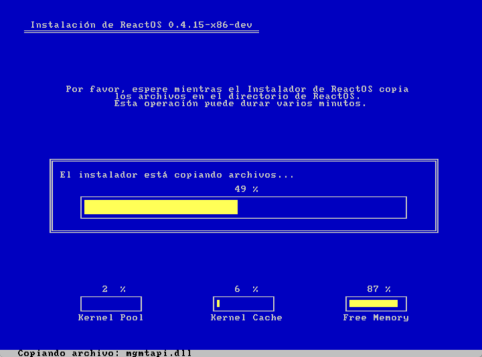 Instalando ReactOS en Virtualbox