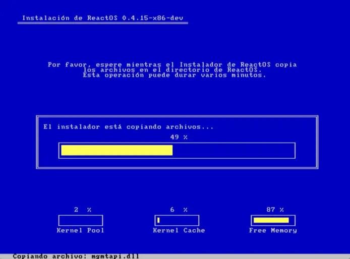 Instalando ReactOS en Virtualbox