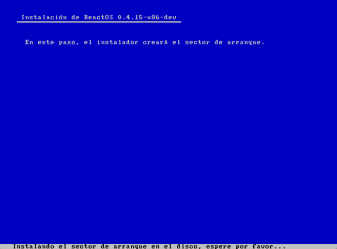 Instalando ReactOS en Virtualbox