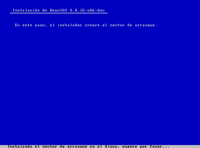 Instalando ReactOS en Virtualbox