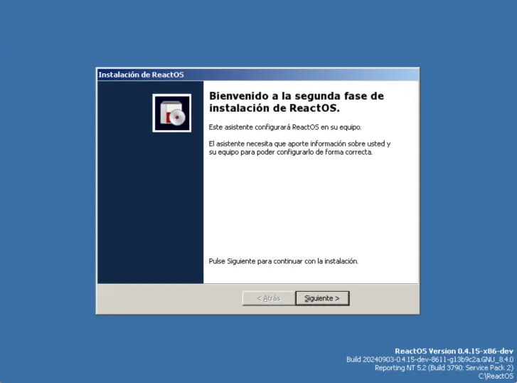 Instalando ReactOS en Virtualbox