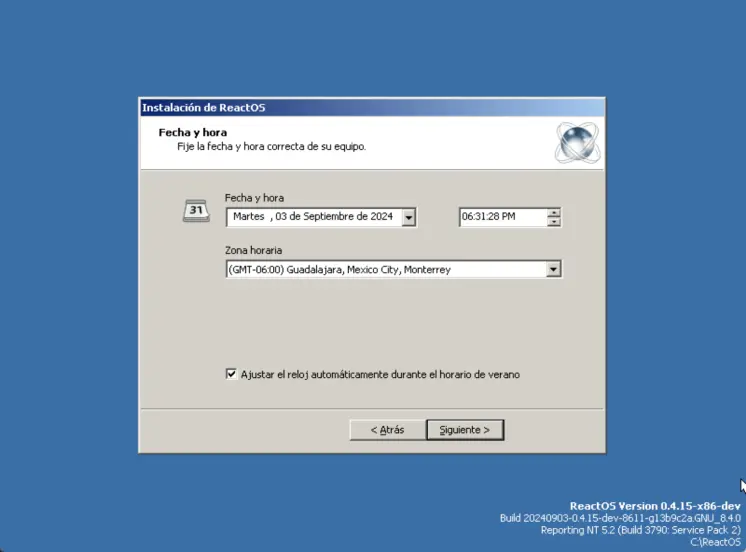 Instalando ReactOS en Virtualbox
