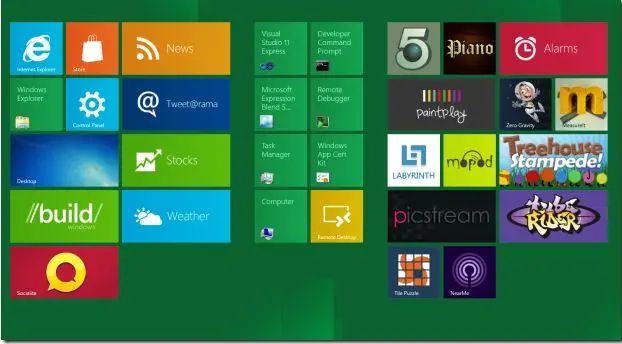 Windows metro en Windows 8