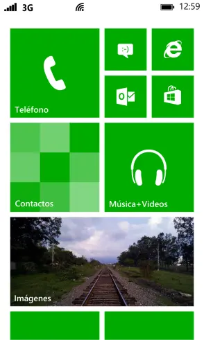 Interfaz metro en Windows phone